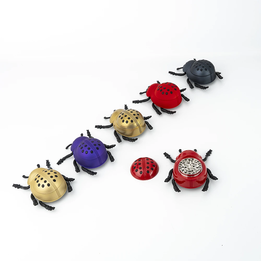 Ladybug Shaped Zinc Alloy Herb Grinder