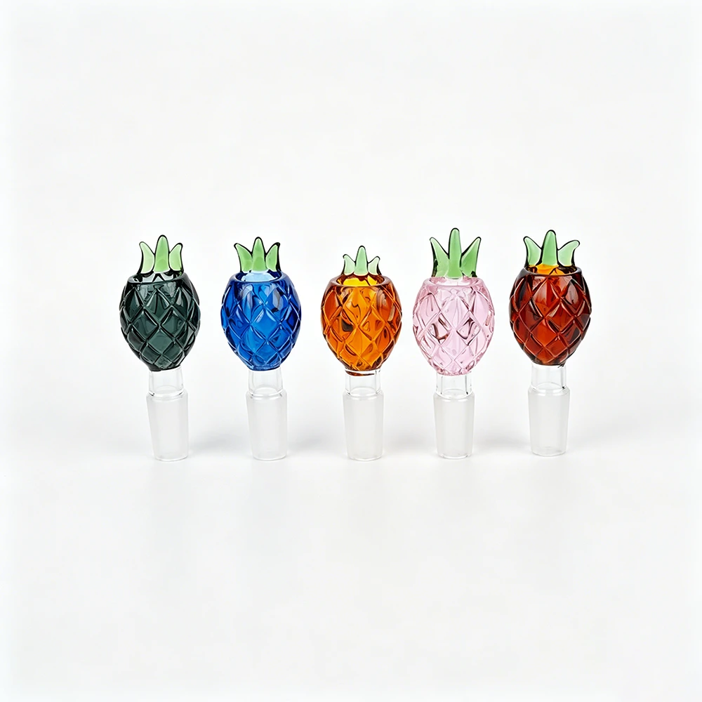 3D Pineapple Fruit Glass Bowl For Bongs