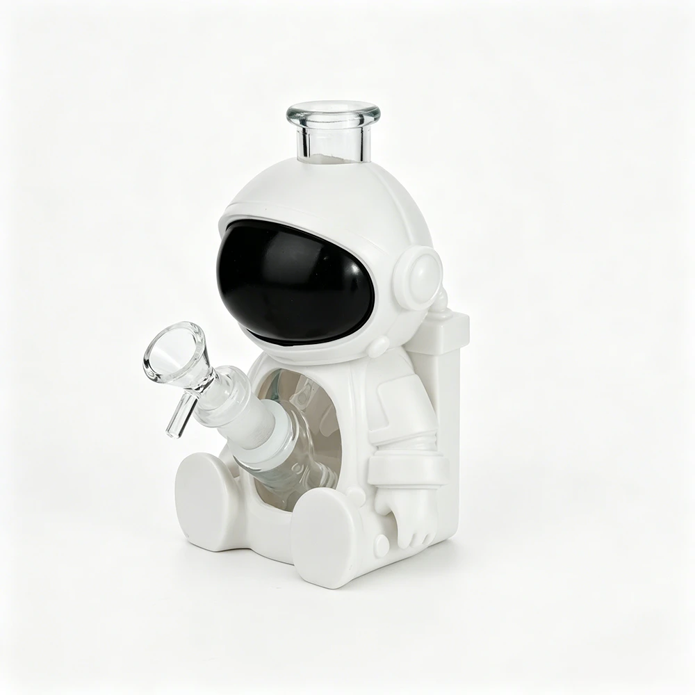 Cute Astronaut PVC Glass Bong