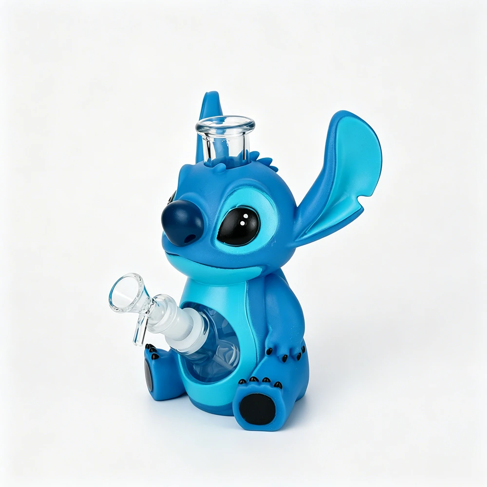 Stitch PVC Glass Bong