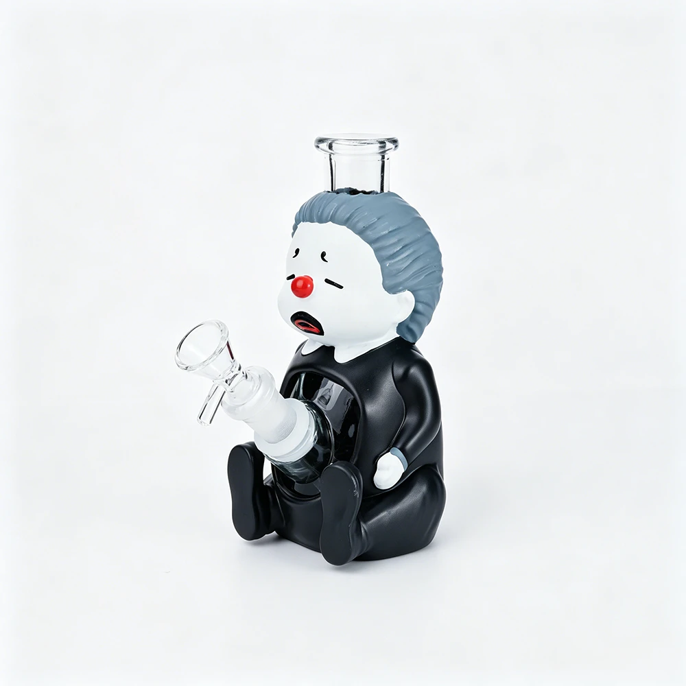 Horror Clown PVC Glass Bong