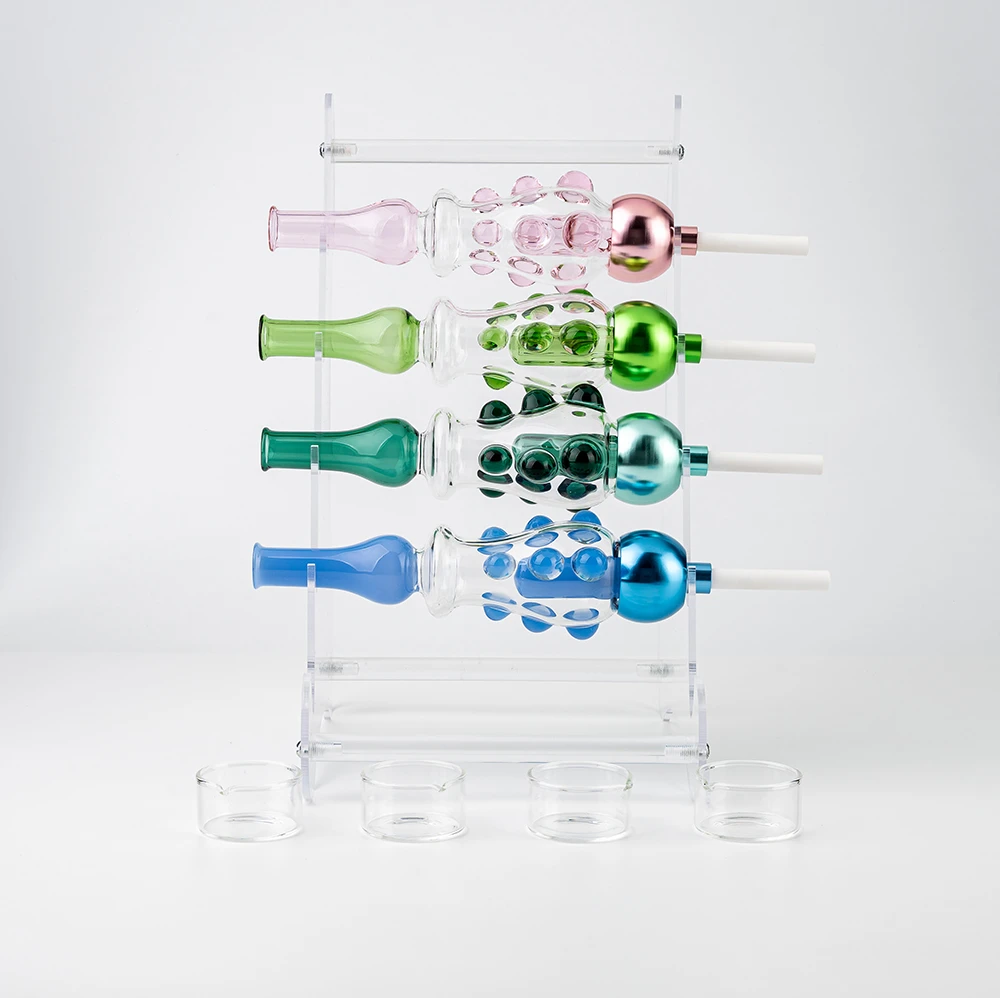 Inner Bubble Electroplated Ball Glass Nectar Collector Kit