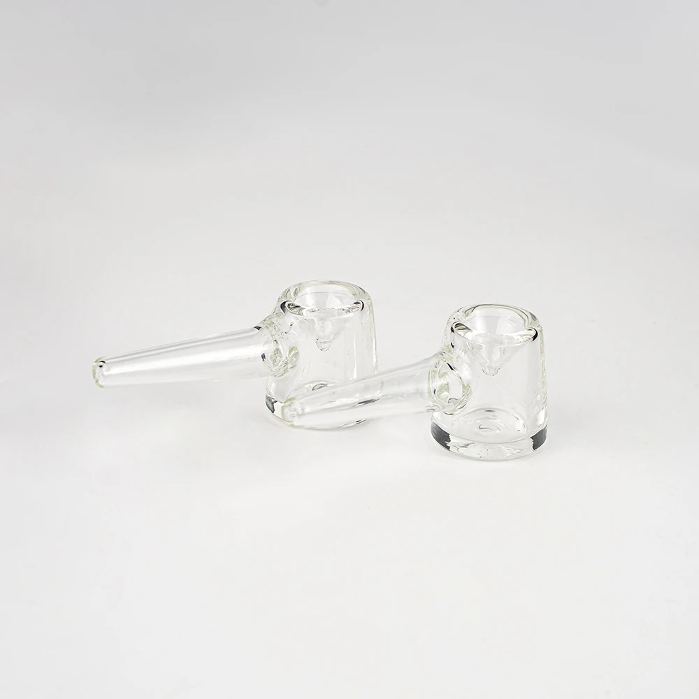 Transparent Chamber Glass Hand Pipe