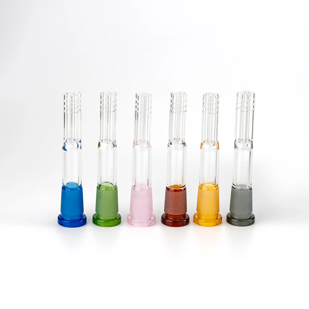 Mix Colored Base Glass Downstems