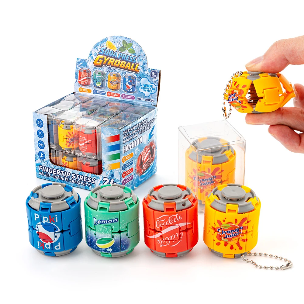 Soda Can Fidget Spinner Toy