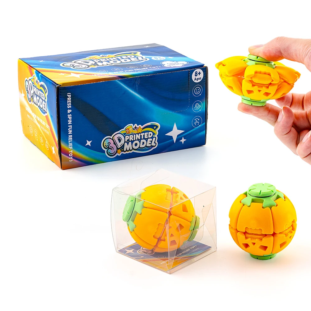 Halloween Pumpkin Fidget Spinner Toy