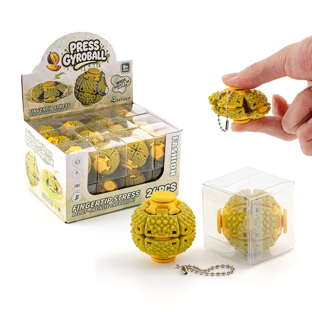 Durian Press Gyroball Fidget Spinner Toy