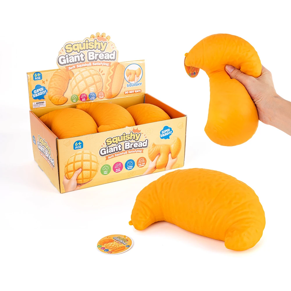 Giant Croissant Squishy Toy