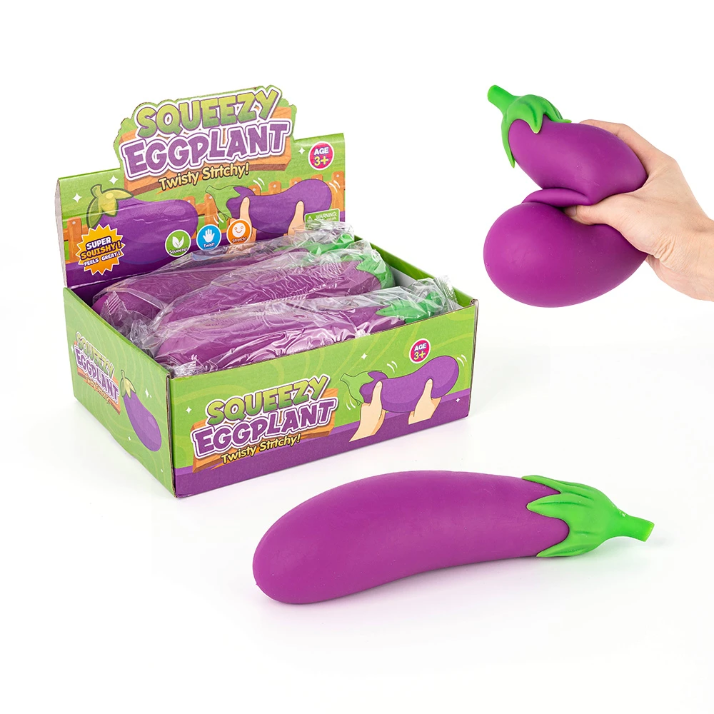 Eggplant Squishy Toy