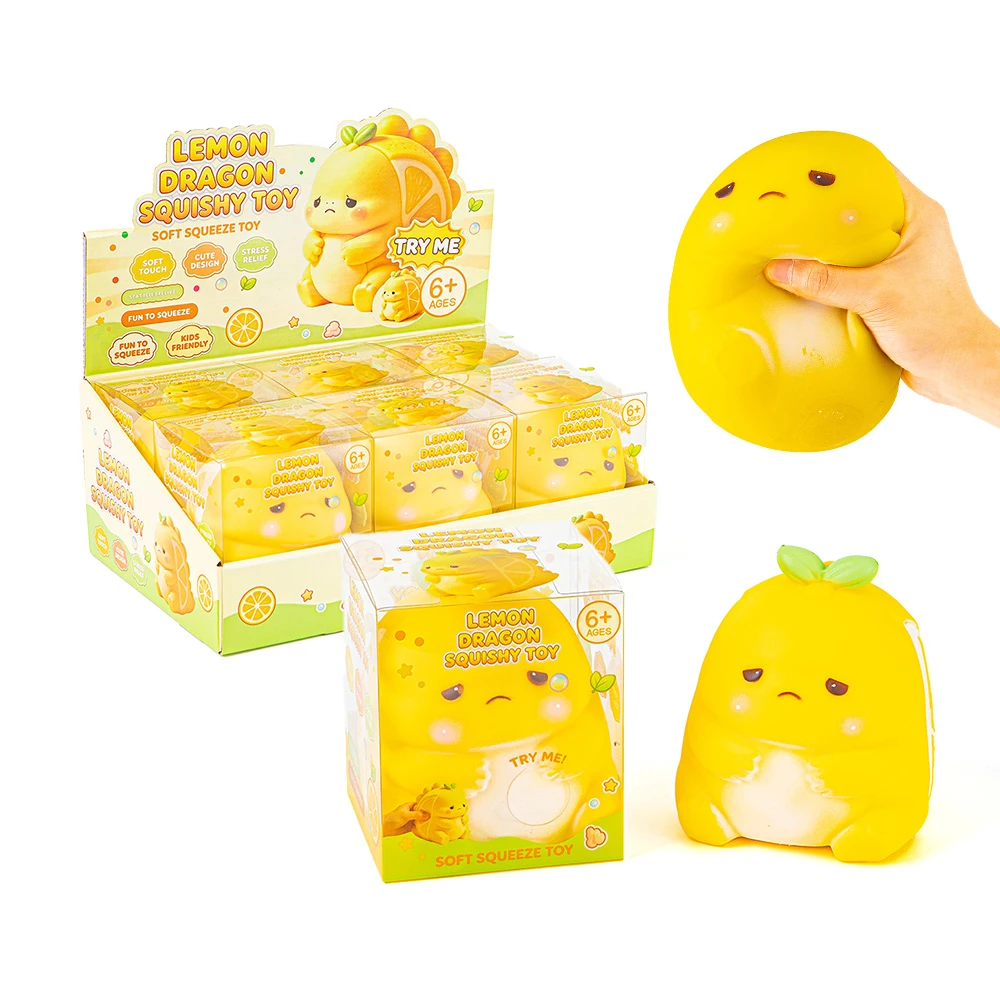 Lemon Dragon Squishy Toy