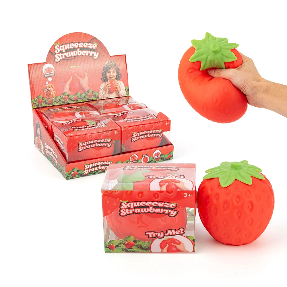Strawberry Squishy Toy