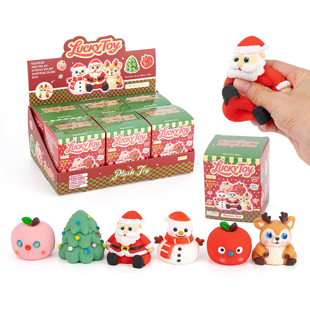 Christmas Squishy Box Toy