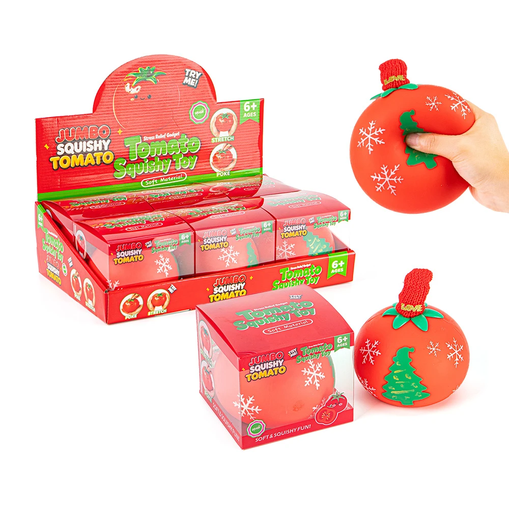 Christmas Tomato Squishy Toy