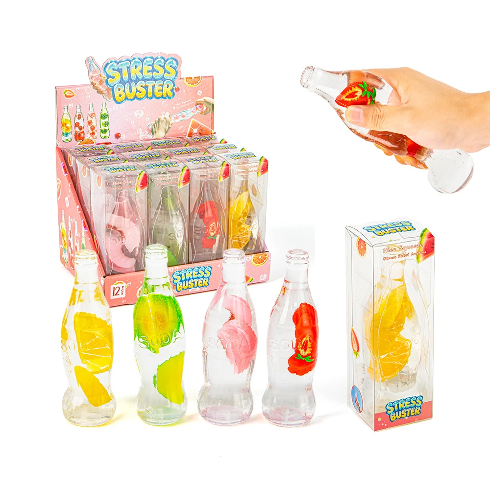 Soda Bottle Vaseline Squishy Stress Buster Toy