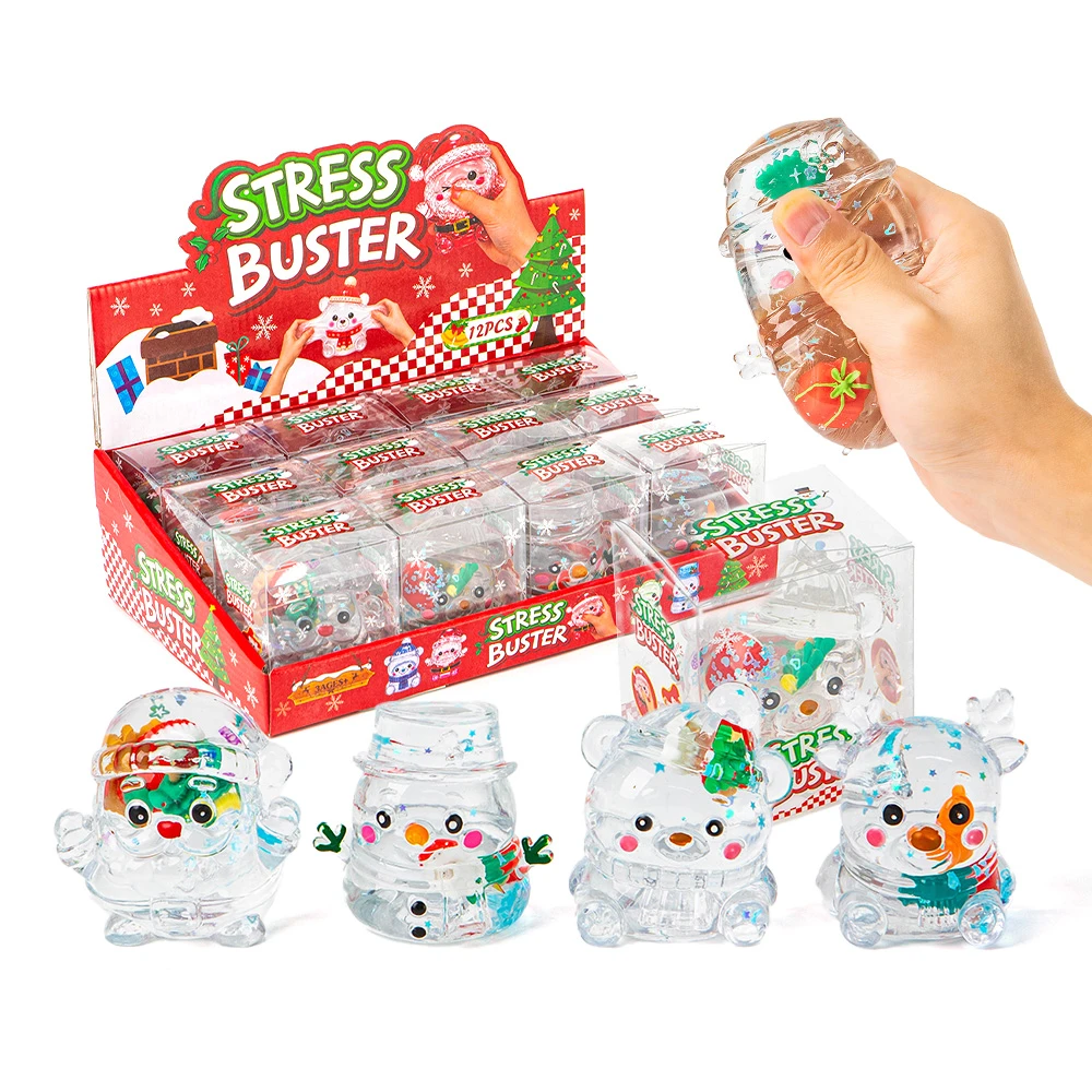 Christmas Vaseline Squishy Stress Buster Toy