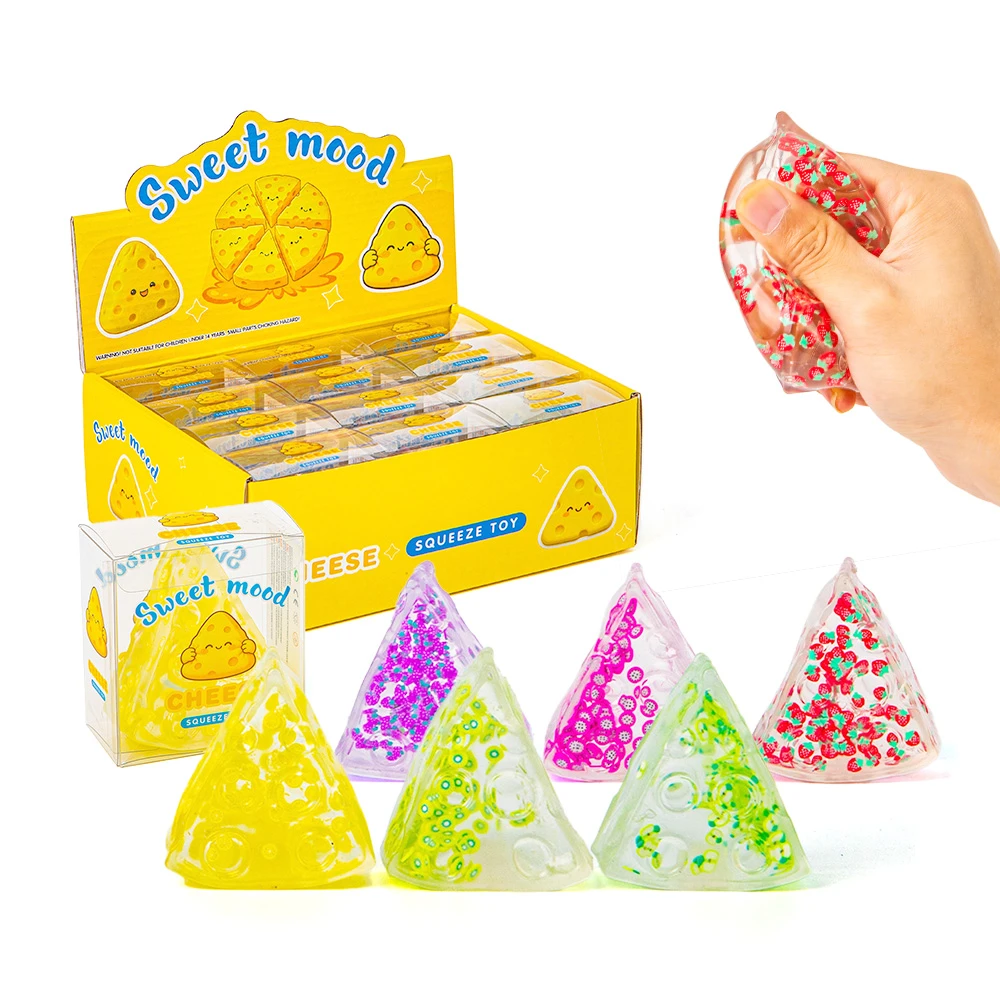 Confetti Cheese Vaseline Squishy Toy
